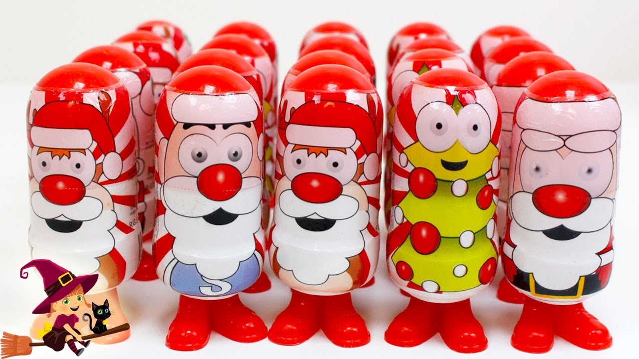 Muñecos de Navidad con Caramelos Juegos Infantiles