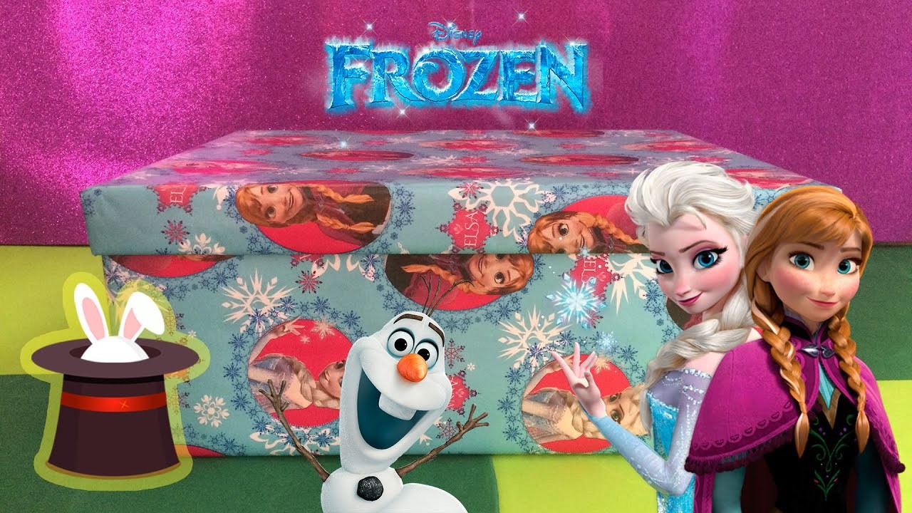 [NUEVA]Caja sorpresa de Frozen - Juguetes de Frozen en español