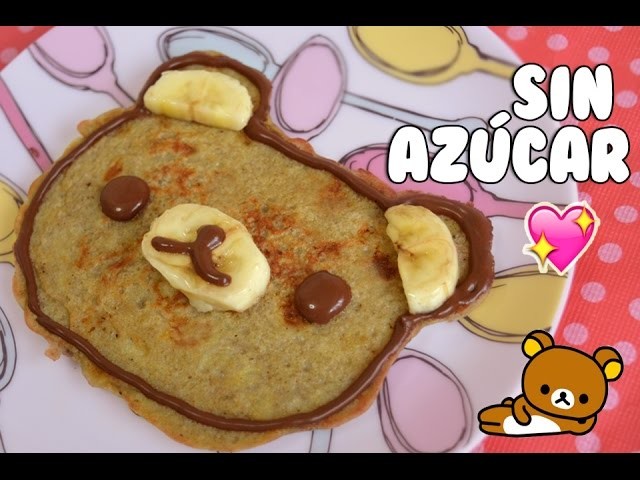 Panqueques de Rilakkuma SIN AZÚCAR! | Nom Nom