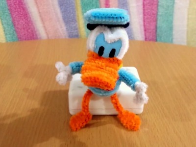 Pato Donald Hecho Con Limpiapipas 1