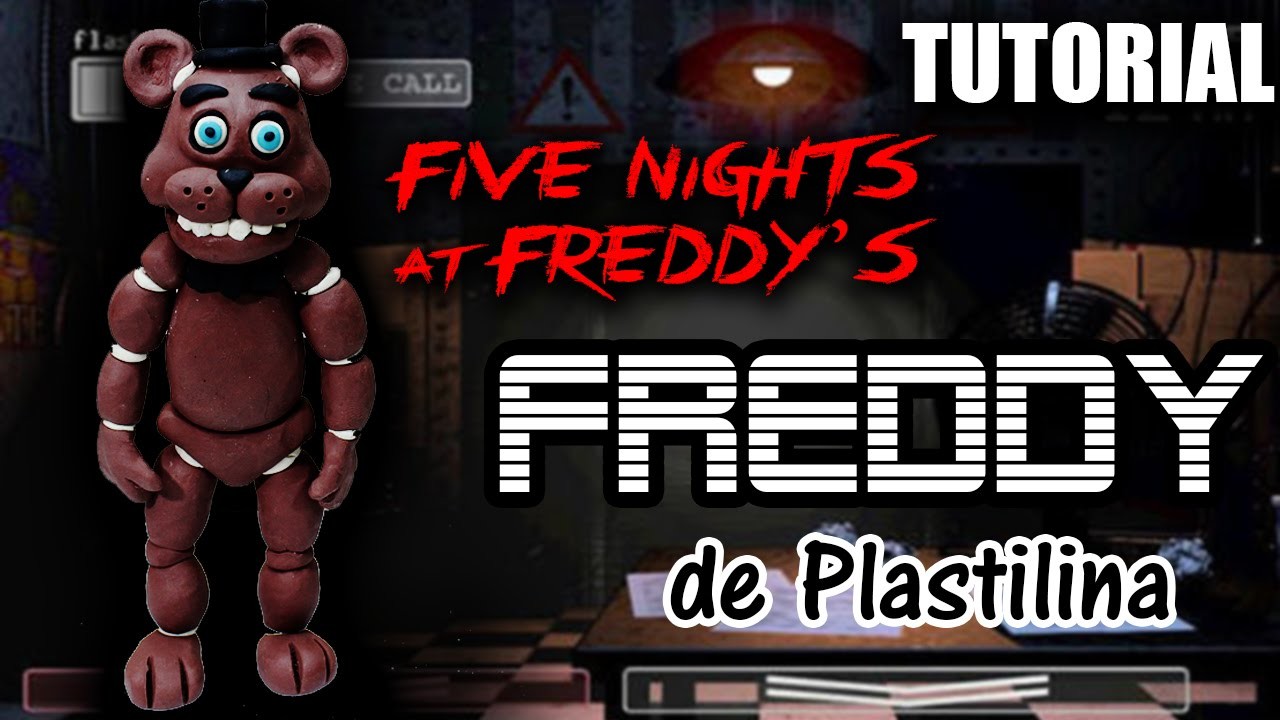 Tutorial Freddy (Five Nights at Freddy's) de Plastilina