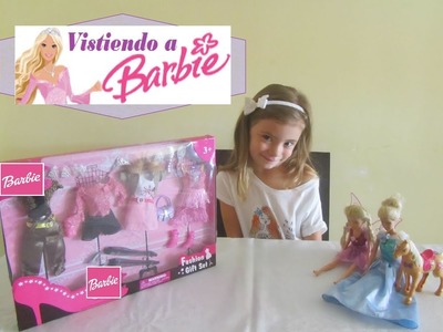 Vestir a Barbie - Juegos de Barbie - Dressing Barbie