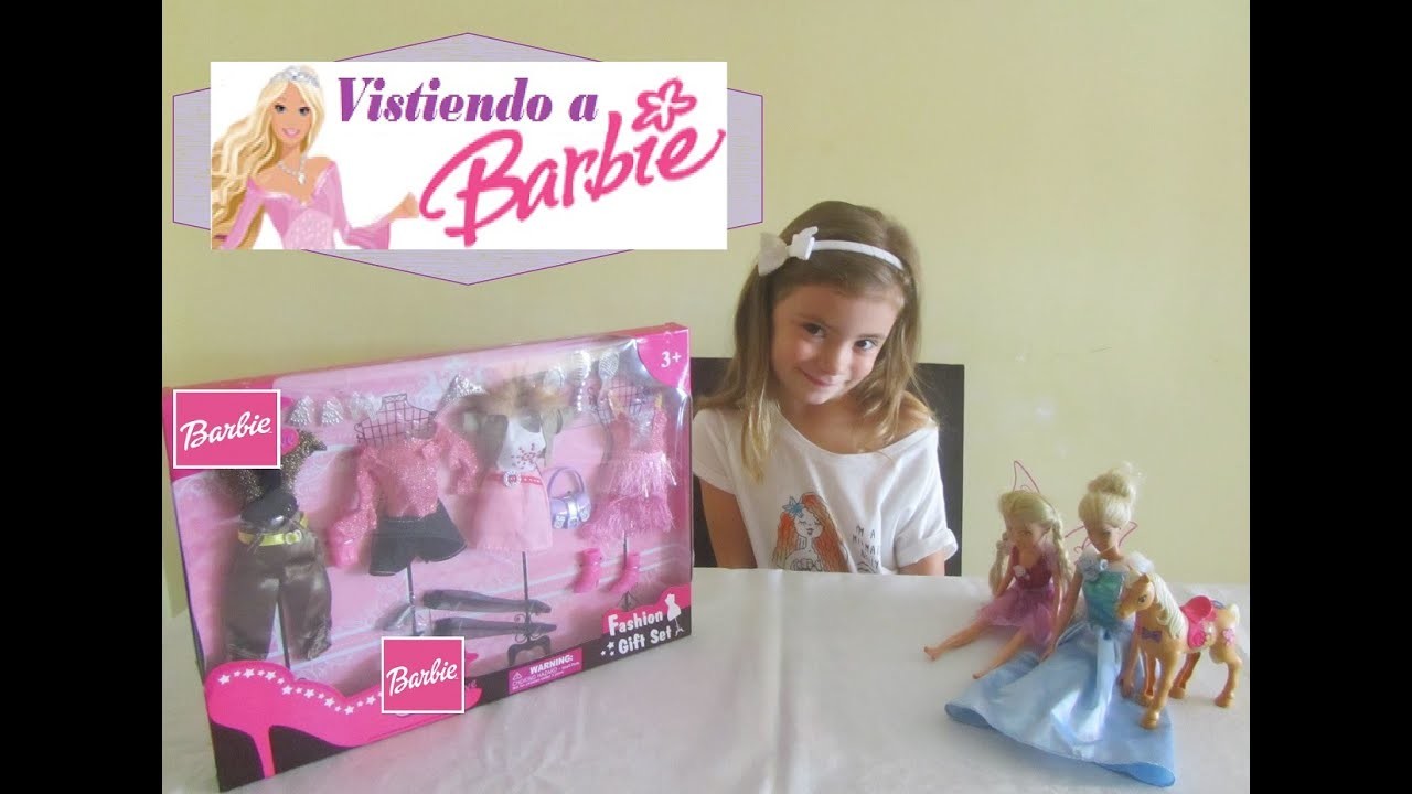 Vestir a Barbie - Juegos de Barbie - Dressing Barbie