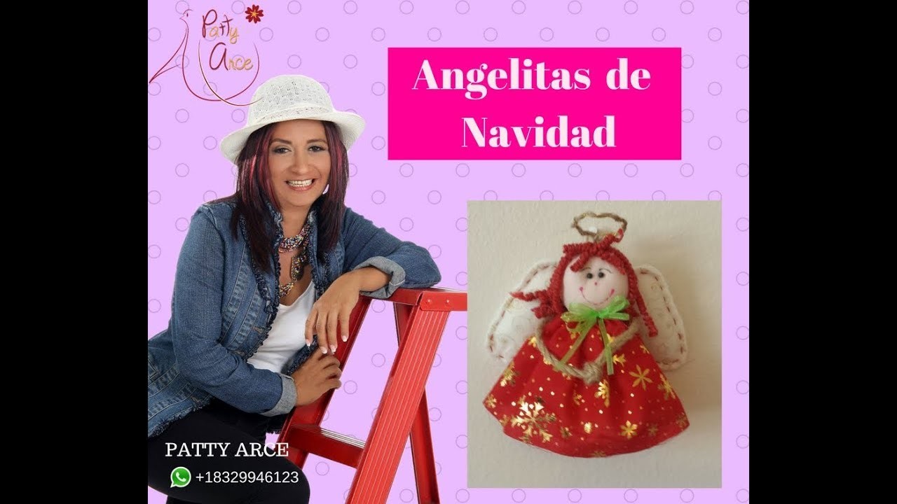 Clase #6 Angelitas de Navidad Clase en vivo