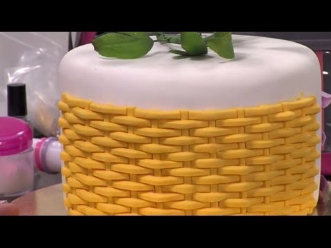 Como elaborar tejido cesta con pasta de goma - Hogar Tv  por Juan Gonzalo Angel