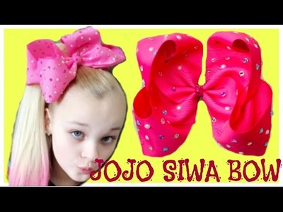 HOW TO JOJO SIWA BOW | Como Hacer Un Moño Inspirado en JOJO SIWA, Moño Boutique Jumbo 3 pulgadas