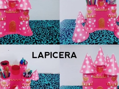 Lapicera y alcancia. 