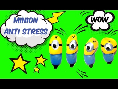 MINION  PELOTA ANTI STRESS  y  SQUISHY (Quick version)