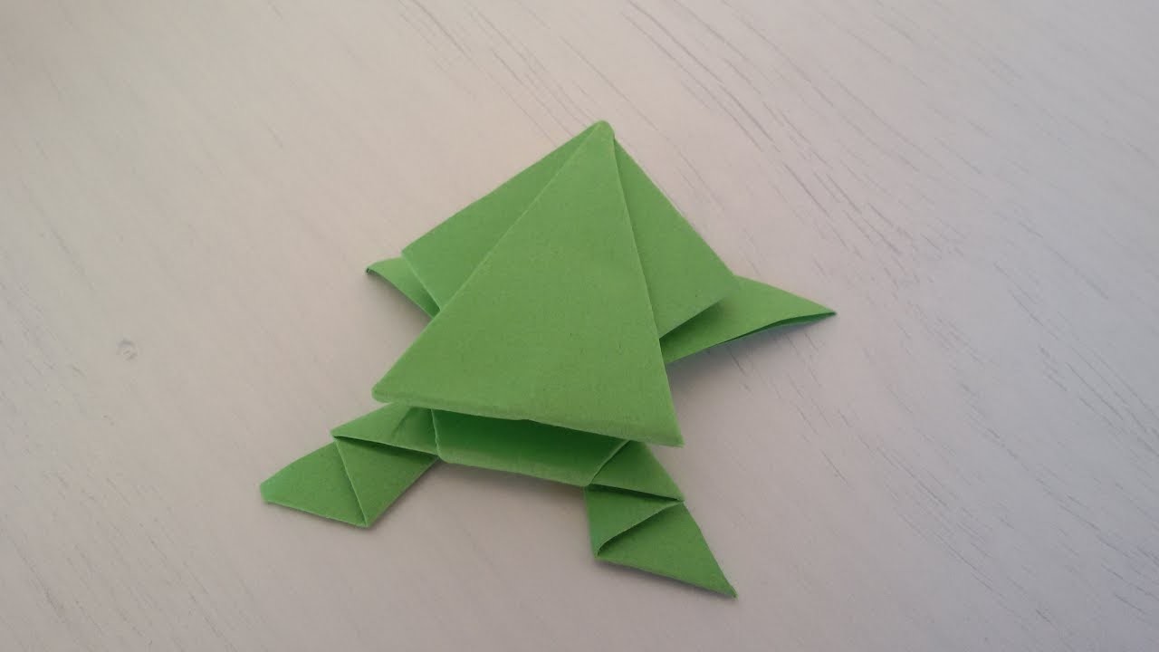 Origami Frog - Rana de Papel
