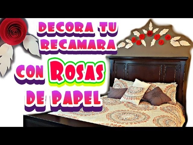 Rosas Rojas de Papel.Nivel Facil