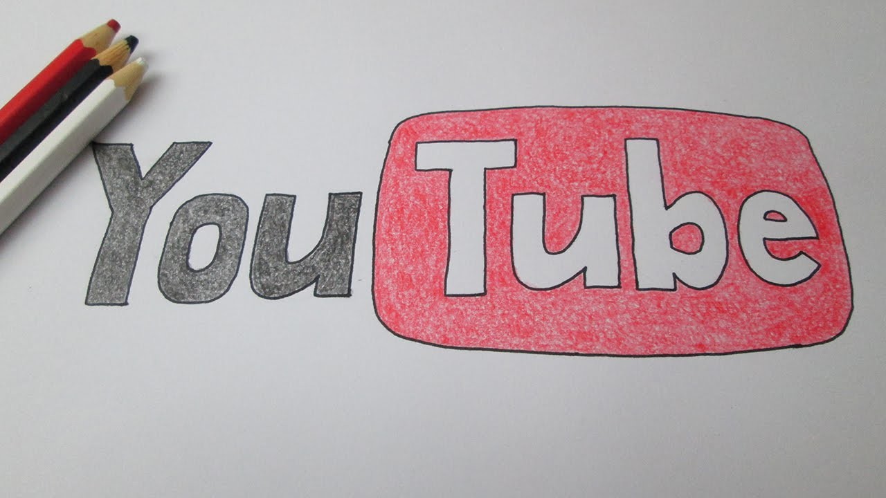 Cómo dibujar el logotipo de YouTube
