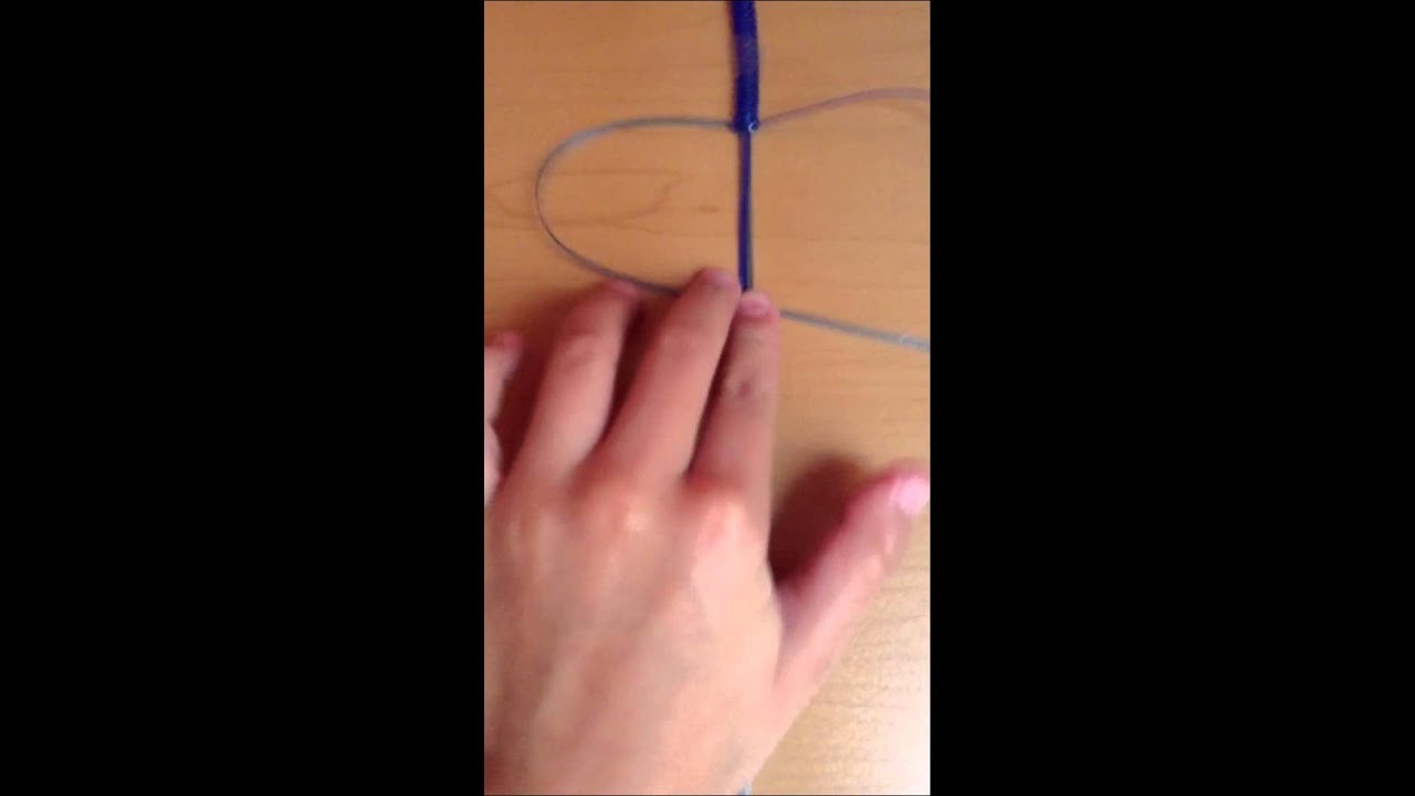 Como hacer pulsera estilo "panza de víbora" con hilos de si