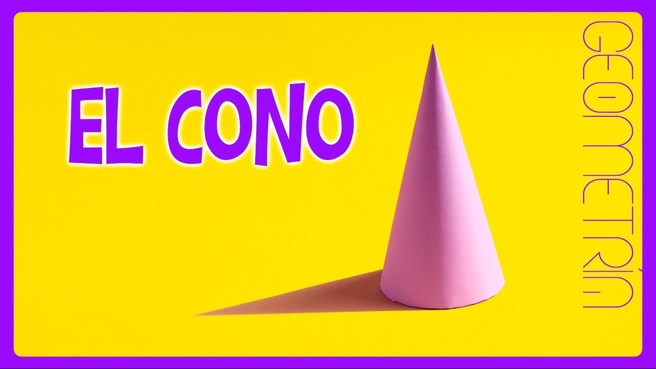 Cómo hacer un cono con cartulina