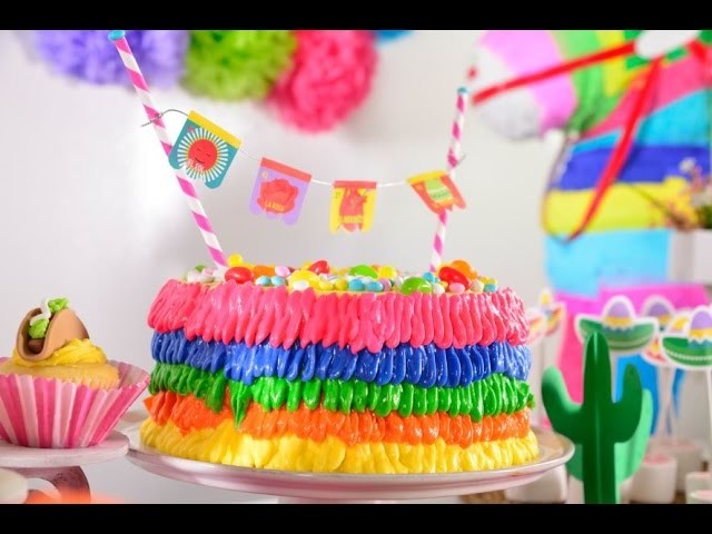 Cómo Hacer un Pastel Piñata | Fiesta 5 de Mayo