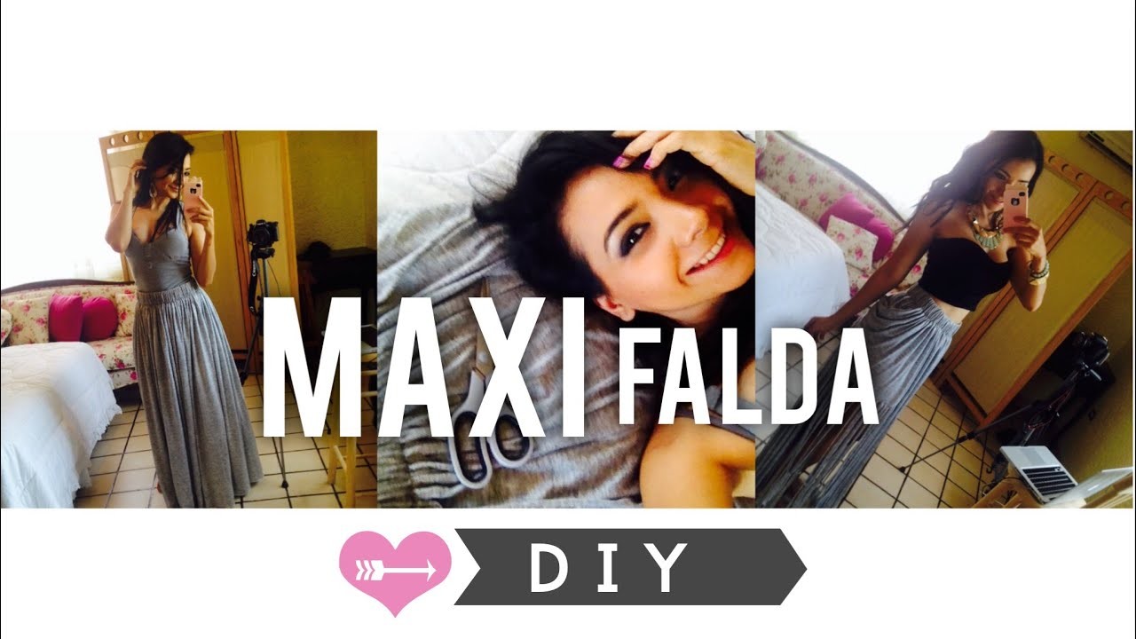 Cómo Hacer una Maxi Falda y Transformarla! :)