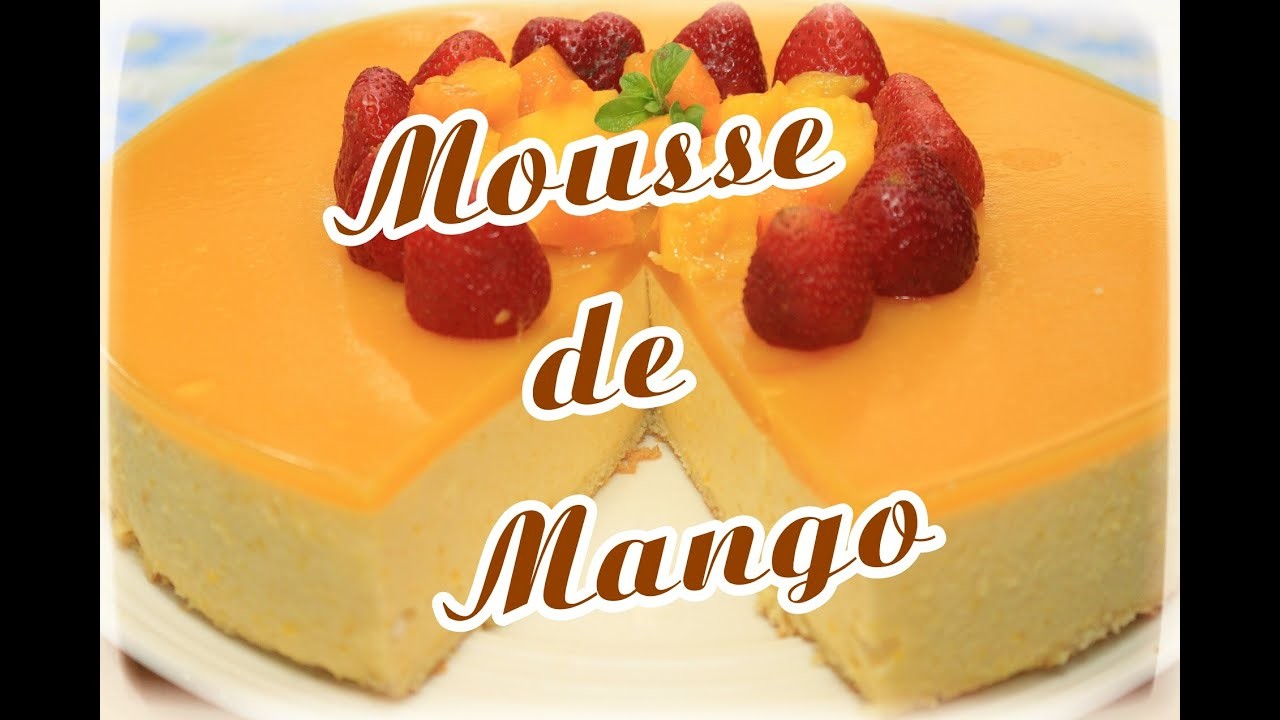 Como Preparar Mousse de Mango?!. Cositaz Ricaz