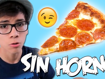 ¡COMO HACER PIZZA SIN HORNO! ★ EN 5 MINUTOS