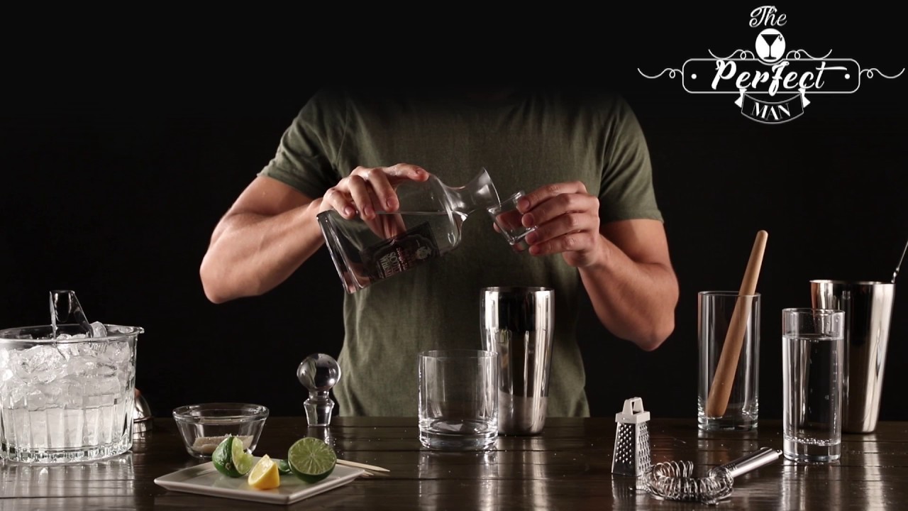 The Perfect Man Cocktail - Prepara Mojitos, Daiquiri de Limón y Marini