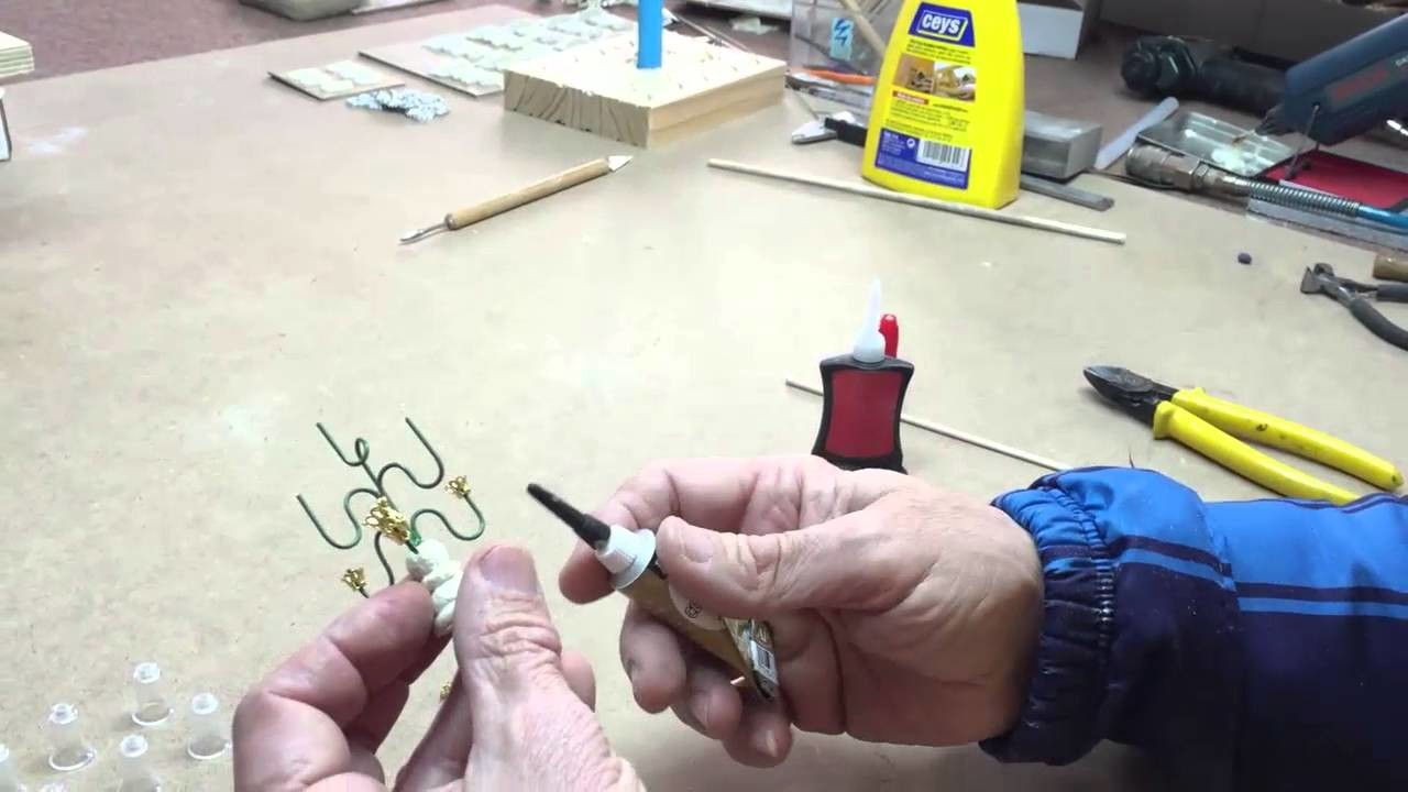 Tutorial Candelabro 7 brazos misterio