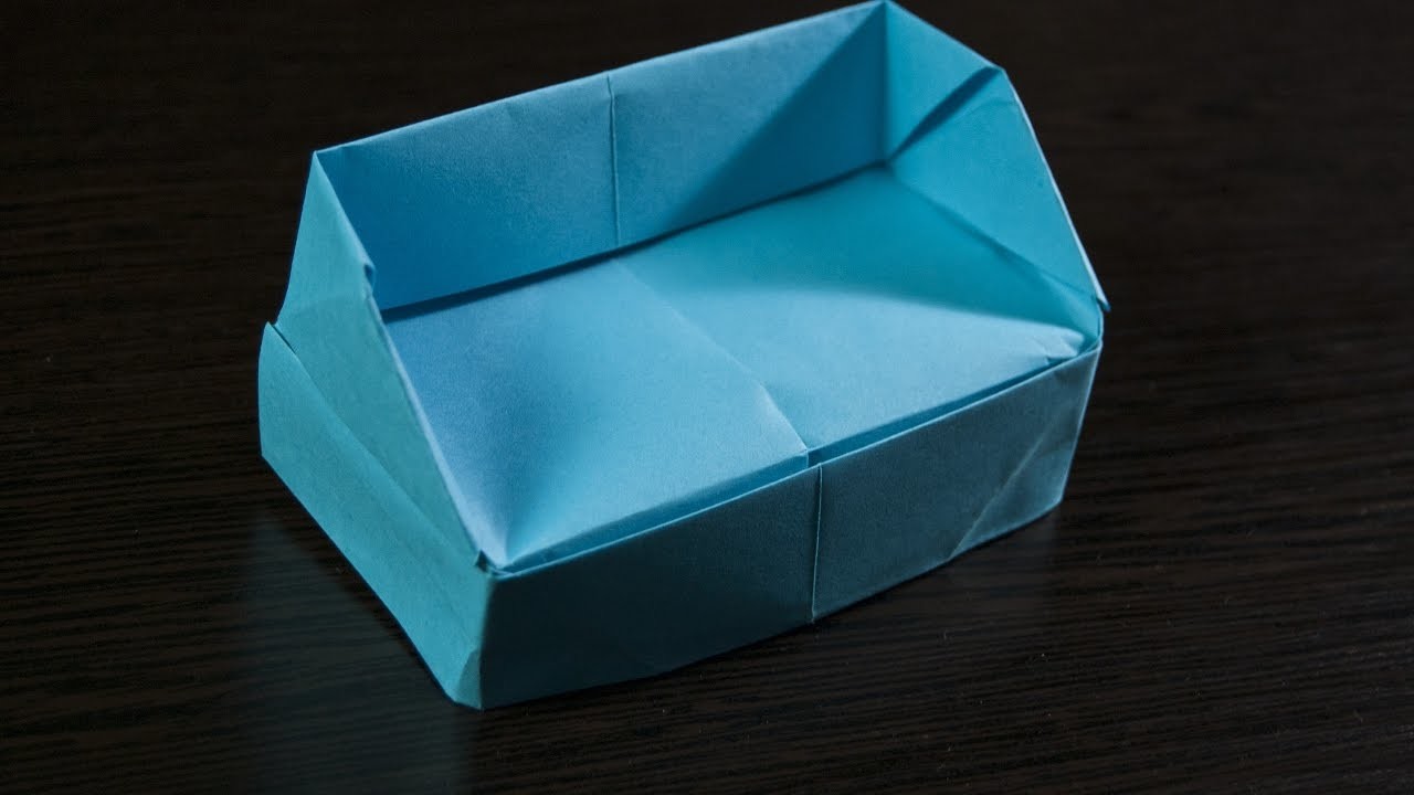 Como hacer un sofa de Papel  - Origami
