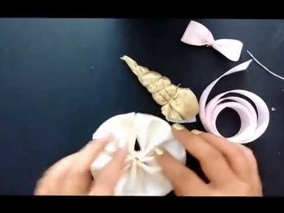 DIY Moño de Unicornio  Kawai ,  DIY Bows of Unicornios Kawai Ribbons