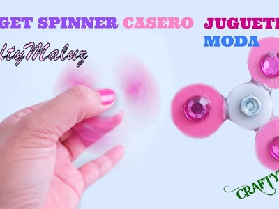 FIDGET SPINNER CASERO JUGUETE de MODA antiestrés | HAZ UN FIDGET SPINNER CASERO juguete antiestrés