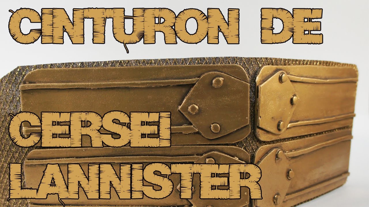 JUEGO DE TRONOS | Cómo hacer el cinturón de Cersei Lannister fácil