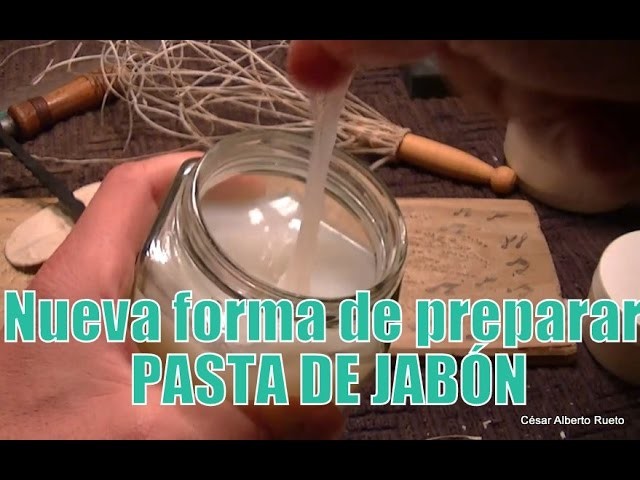 Nueva pasta de Jabón para cueros "El Rincón del Soguero"