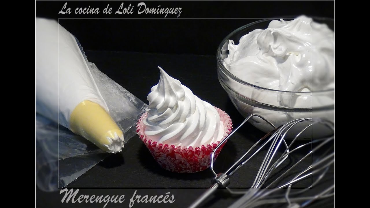 Receta Merengue francés - Recetas de cocina, paso a paso, tutorial