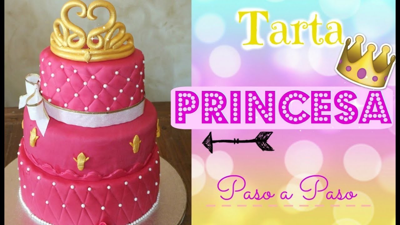 TARTA PRINCESA paso a paso (princess cake)