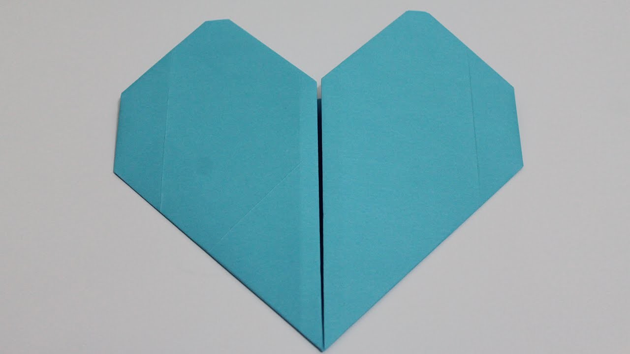 Como hacer corazones de papel