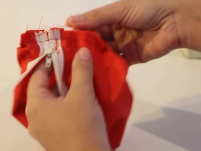 Cómo hacer un bolsillo para el traje de flamenca