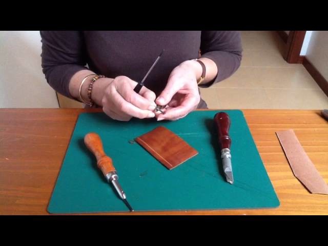 Cómo se utilizan las herramientas para trabajar el cuero: Los desbravadores