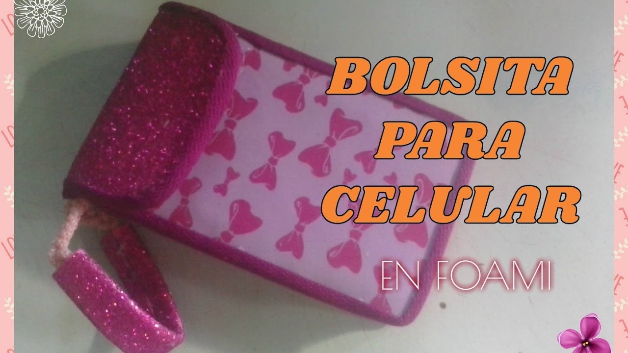 DIY - BOLSITA PARA CELULAR
