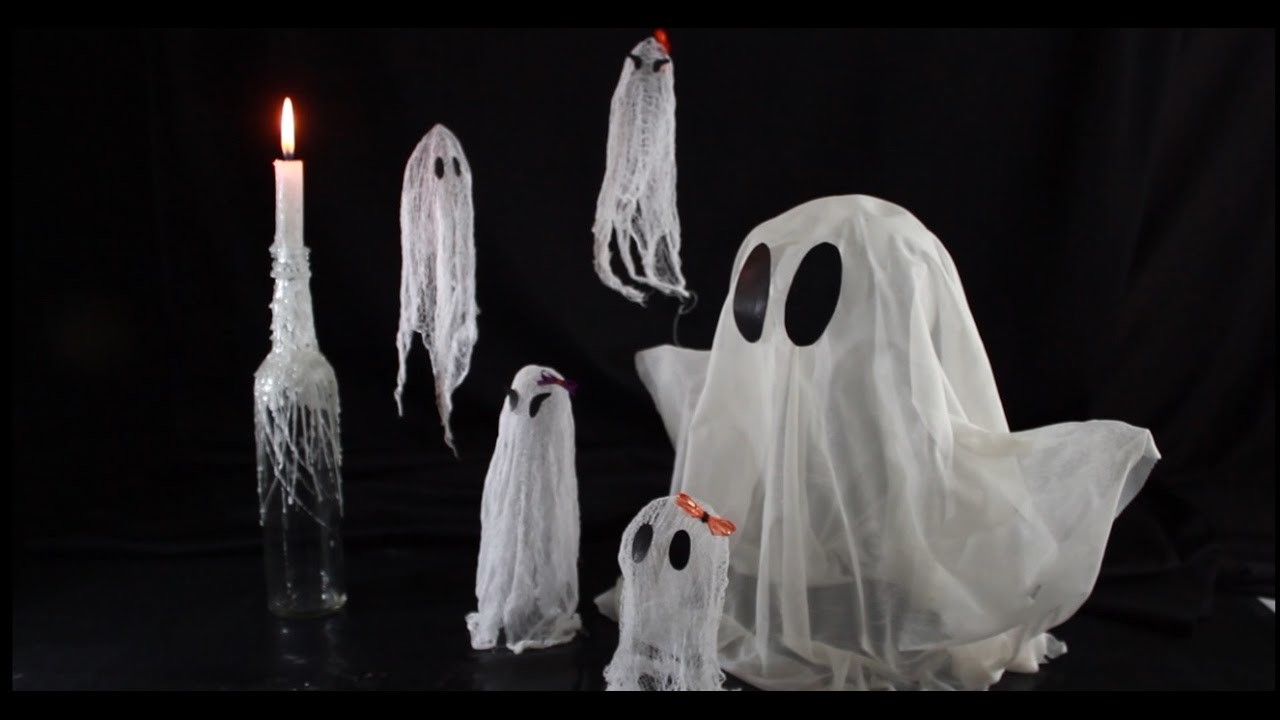 Fantasmas Flotantes Mágicos de Tela para Halloween!! ♥ ♥ ♥