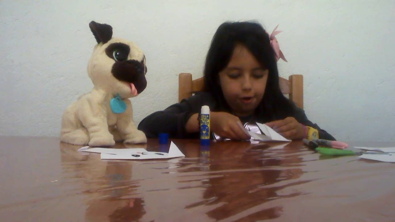 Haz un perrito de papel muy fácil