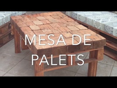 Muebles de palets | Mesa de tacos