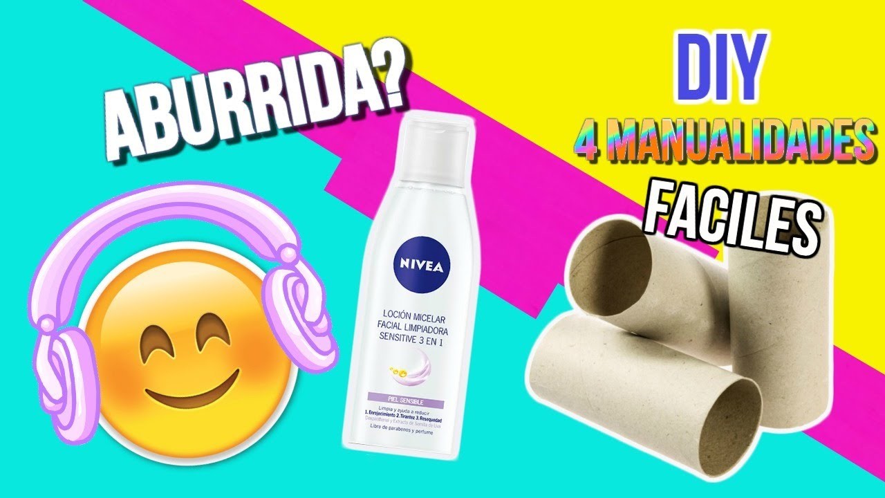 Que hacer cuando estas aburrida? manualidades faciles