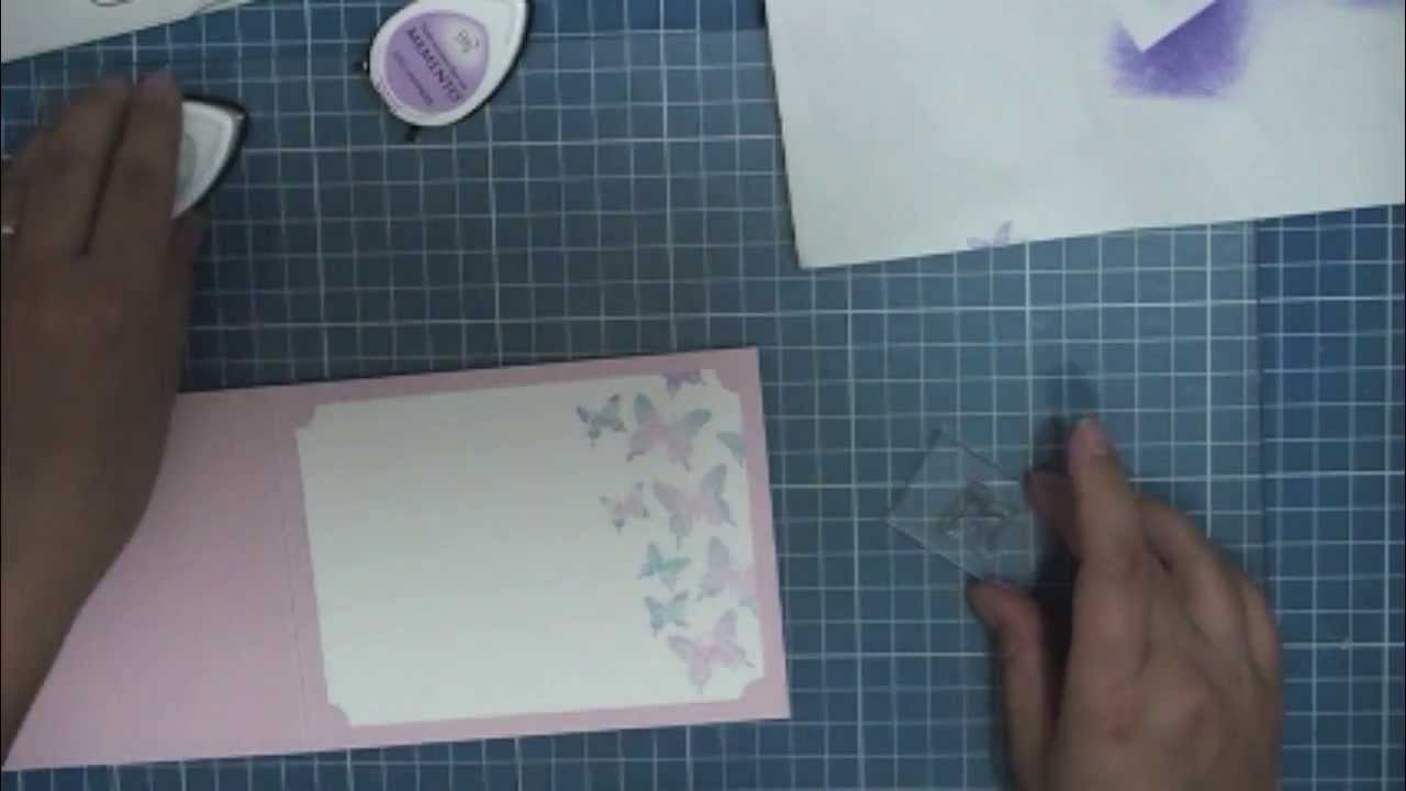 Sellos y Tintas- Doble Entintado + Emboss Resist