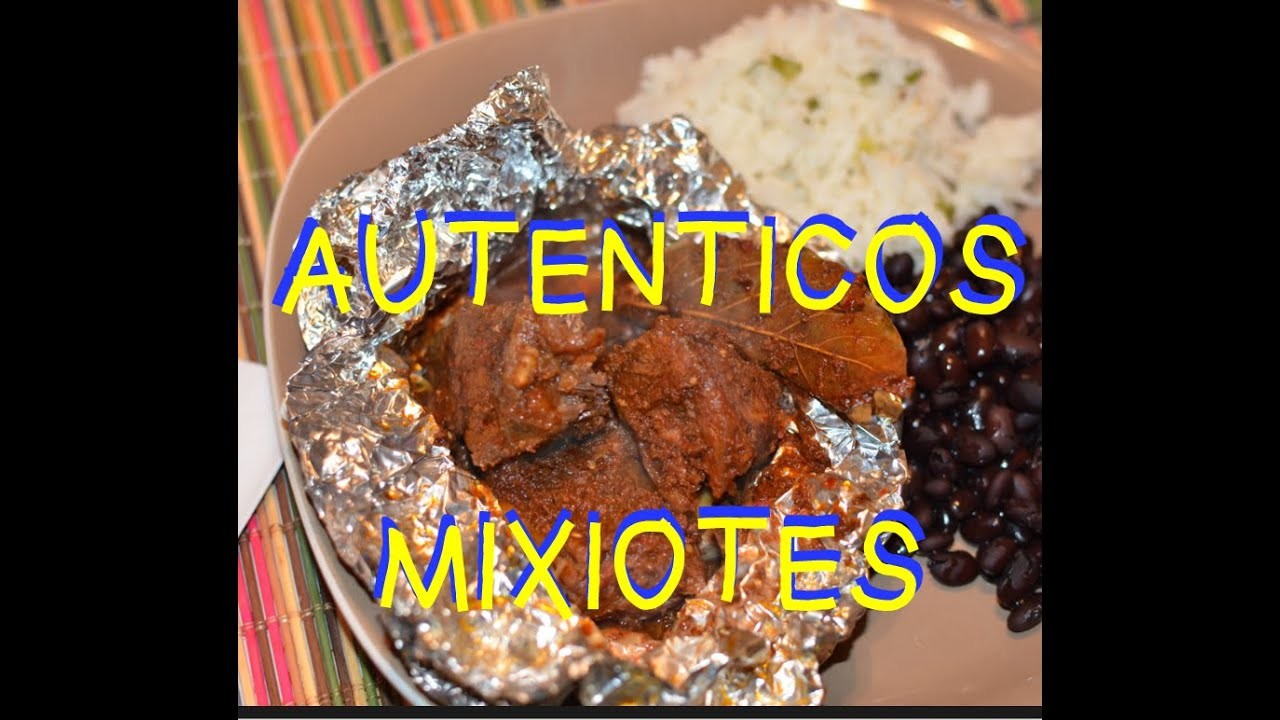 Autenticos Mixiotes estilo Puebla receta facil