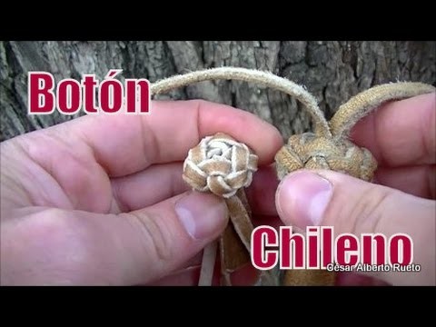 Botón Cuadrado Surero o Chileno "El Rincón del Soguero"