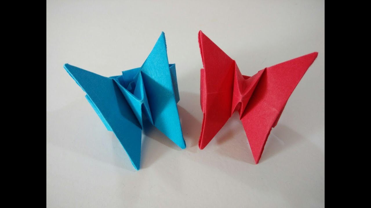 Como hacer un anillo de papel - Anillo con mariposa de papel