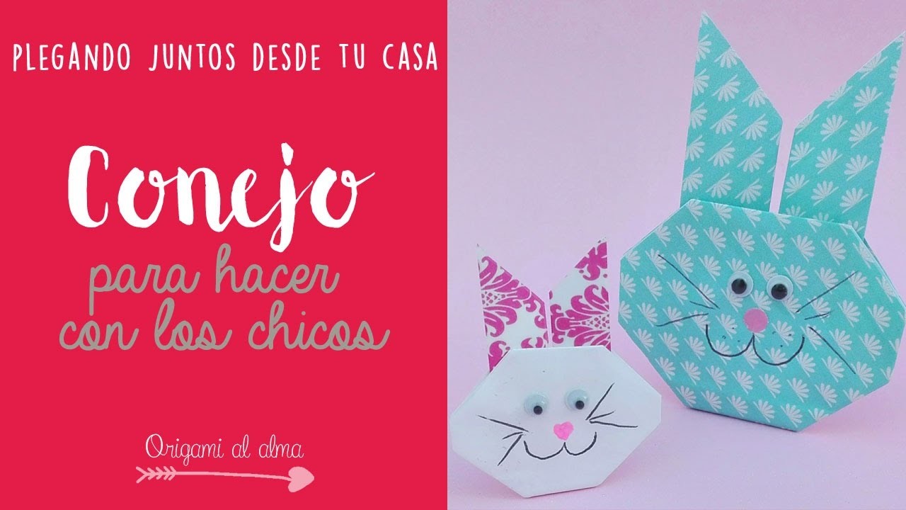 Conejo Para Hacer Con Lo Chicos Origami Paso A Paso