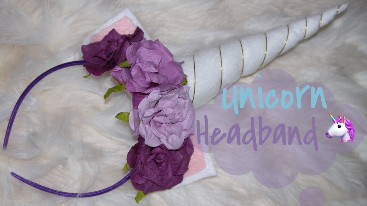 DIY Diadema de Unicornio|DIY Unicorn Heandband|IvonneDiazMakeup