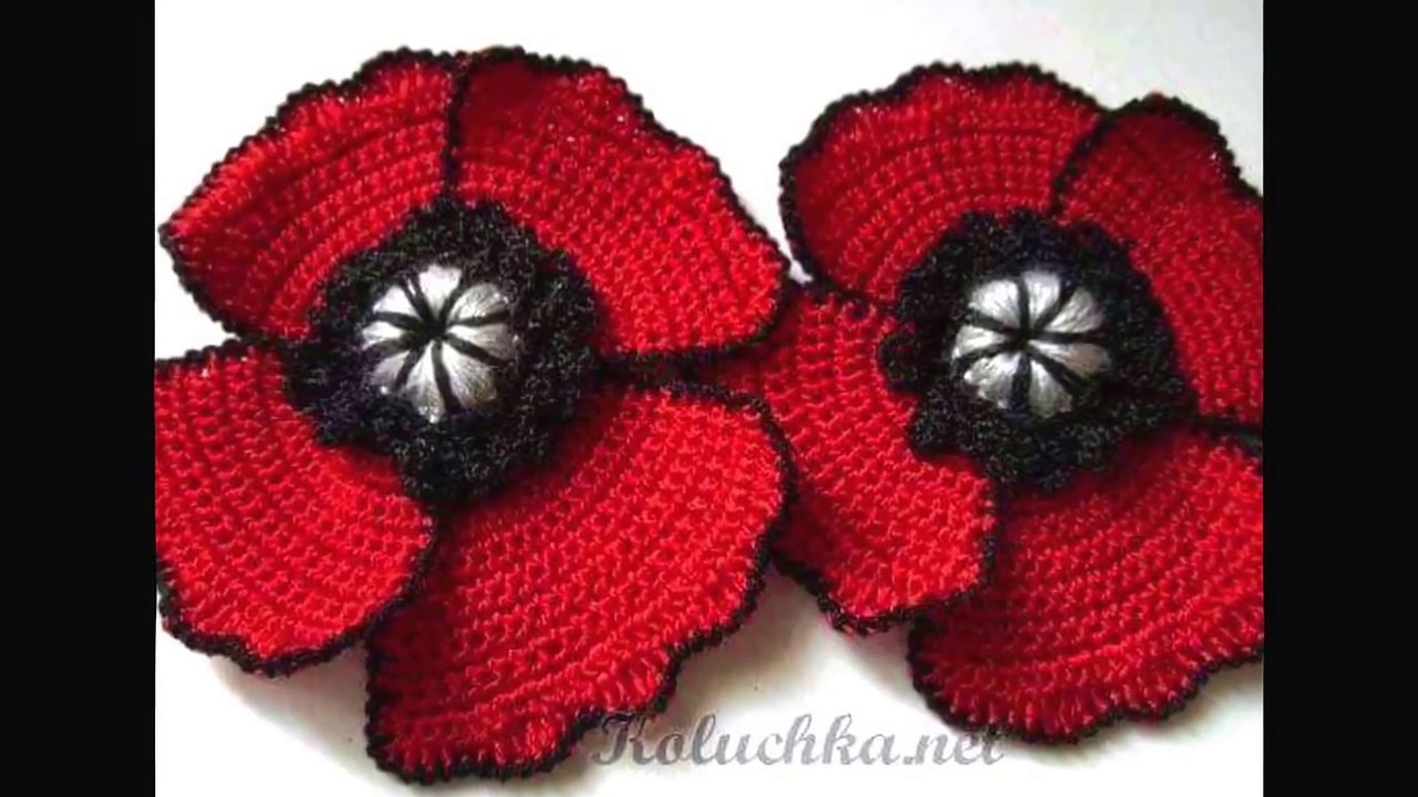 Flores amigurumi tejidos a Crochet