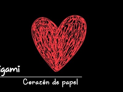 Origami - Corazón de papel