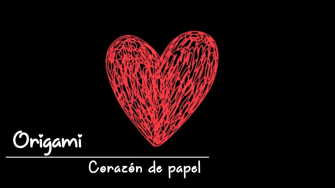 Origami - Corazón de papel