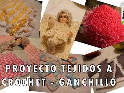 PROYECTOS TEJIDOS A CROCHET - GANCHILLO!!!