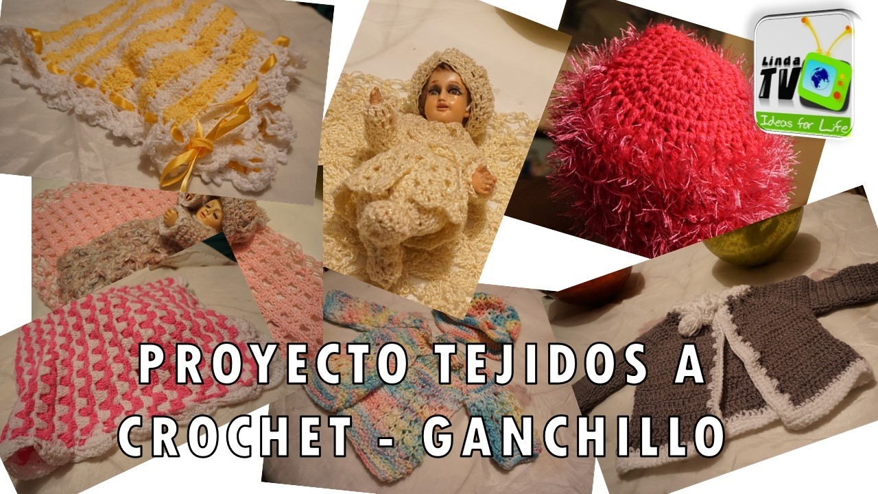 PROYECTOS TEJIDOS A CROCHET - GANCHILLO!!!