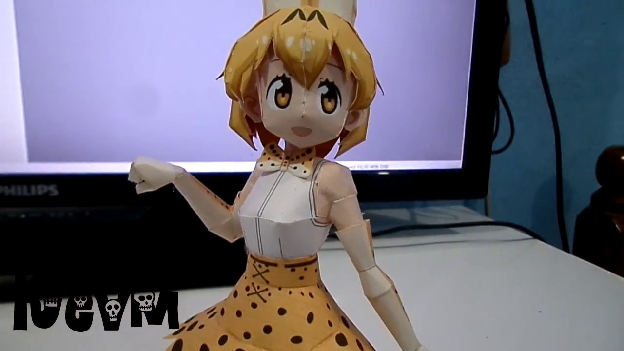 Serval Papercraft - [Kemono Friends]